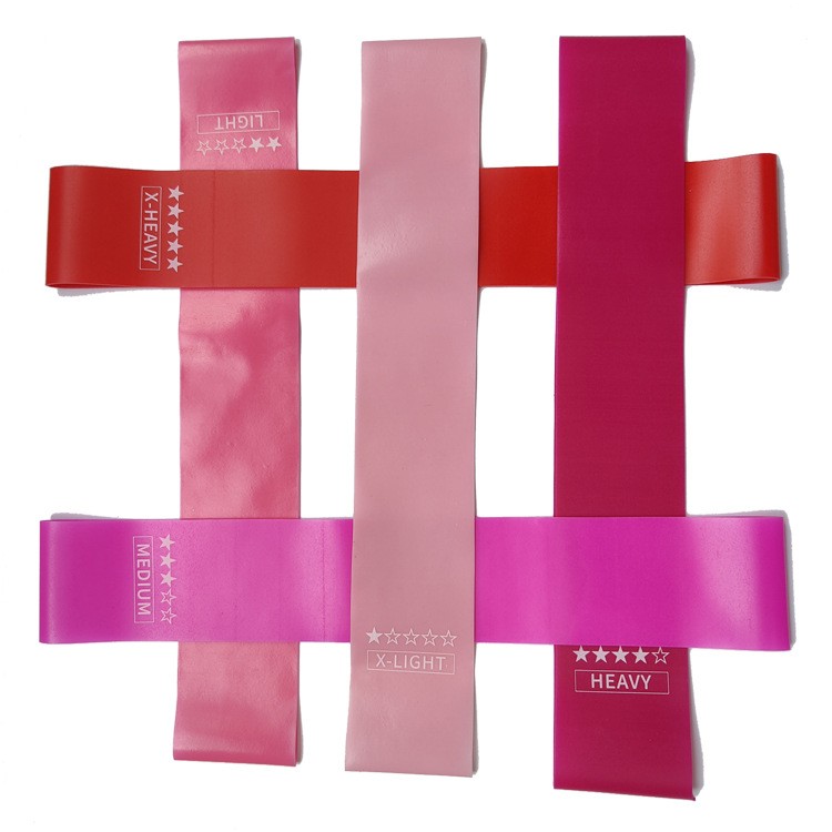 Elastic Resistance Band Set – Premium TPE and Latex Exercise Ring & Yoga Stretching Loop
