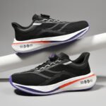 Carbon Plate Racing Shoes – Rotating Dial Lock Running Sneakers - Image 9