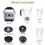 1200W Professional Countertop Blender – Smoothie Maker with Portable Cups - Image 6