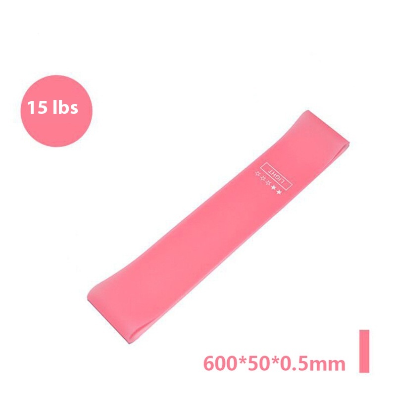 Portable Yoga Resistance Band – Premium Natural Latex Low-Impact Fitness Band & Strength Training Aid