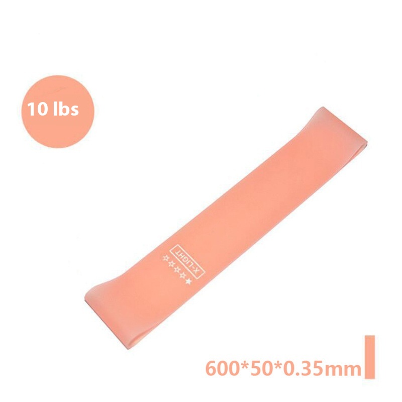 Portable Yoga Resistance Band – Premium Natural Latex Low-Impact Fitness Band & Strength Training Aid