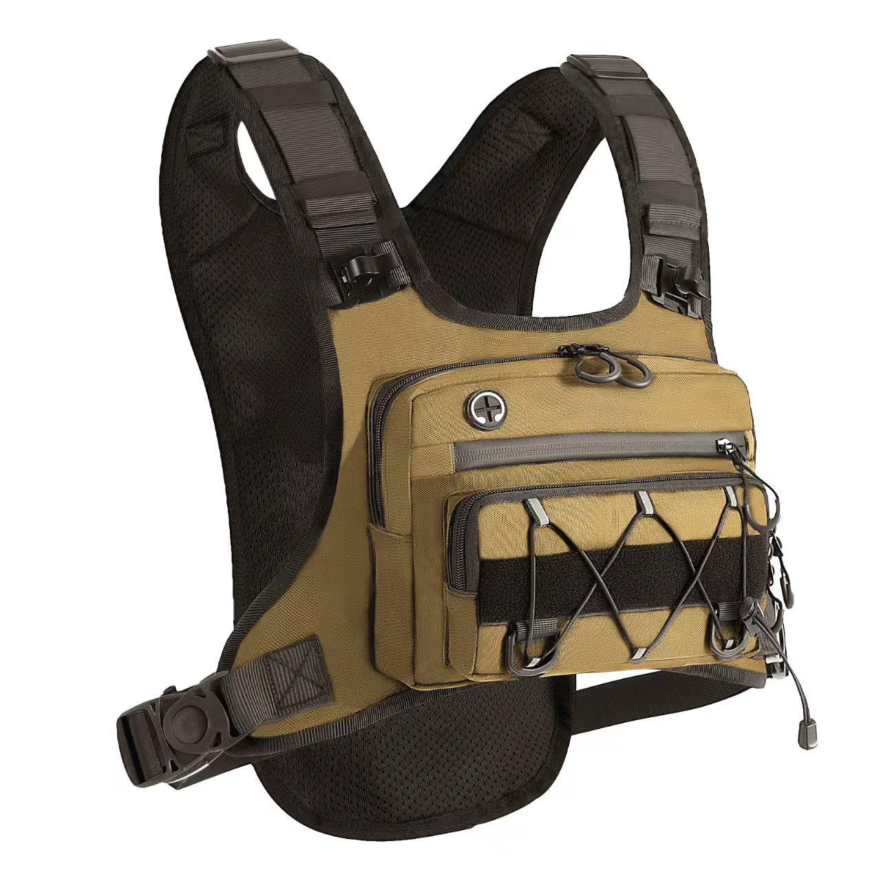 Tactical Chest Pack Rig- Multi-functional Suitable For Trail Running