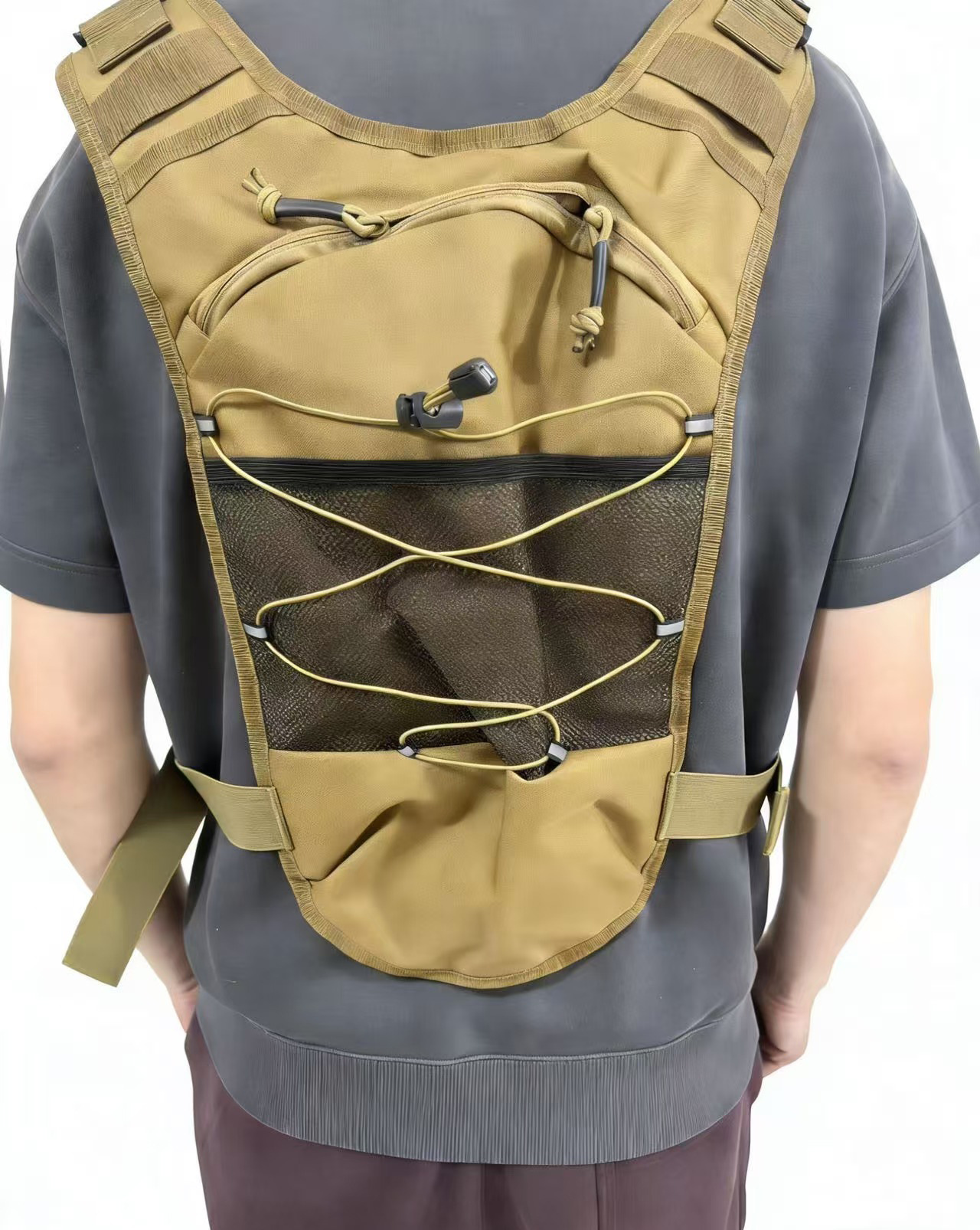 Tactical Chest Pack Rig- Multi-functional Suitable For Trail Running