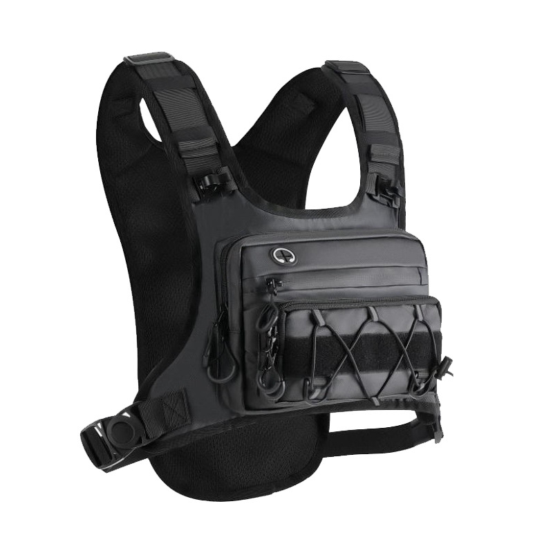 Tactical Chest Pack Rig- Multi-functional Suitable For Trail Running