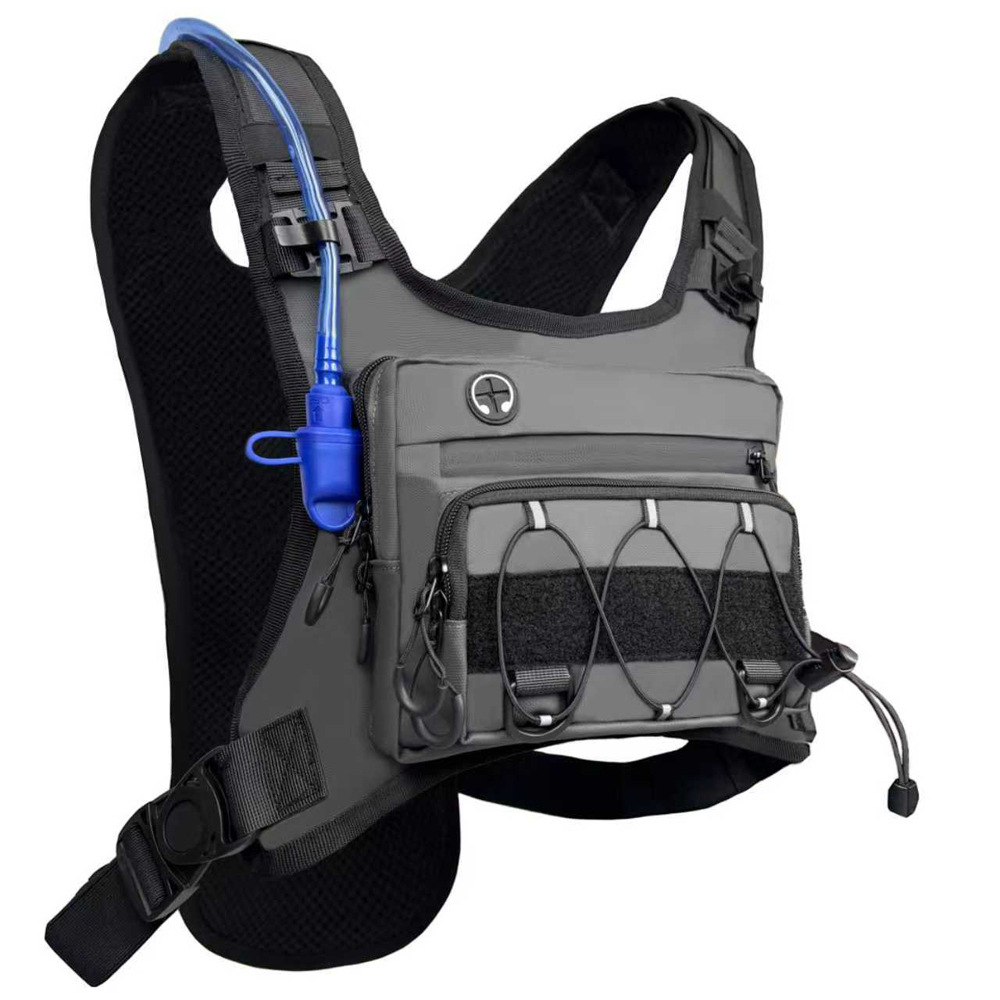 Tactical Chest Pack Rig- Multi-functional Suitable For Trail Running