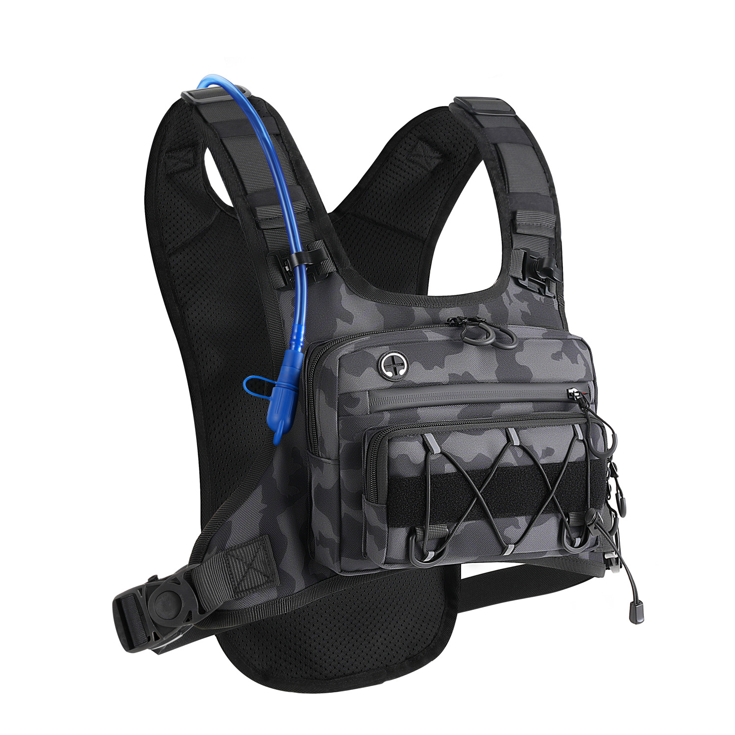 Tactical Chest Pack Rig- Multi-functional Suitable For Trail Running