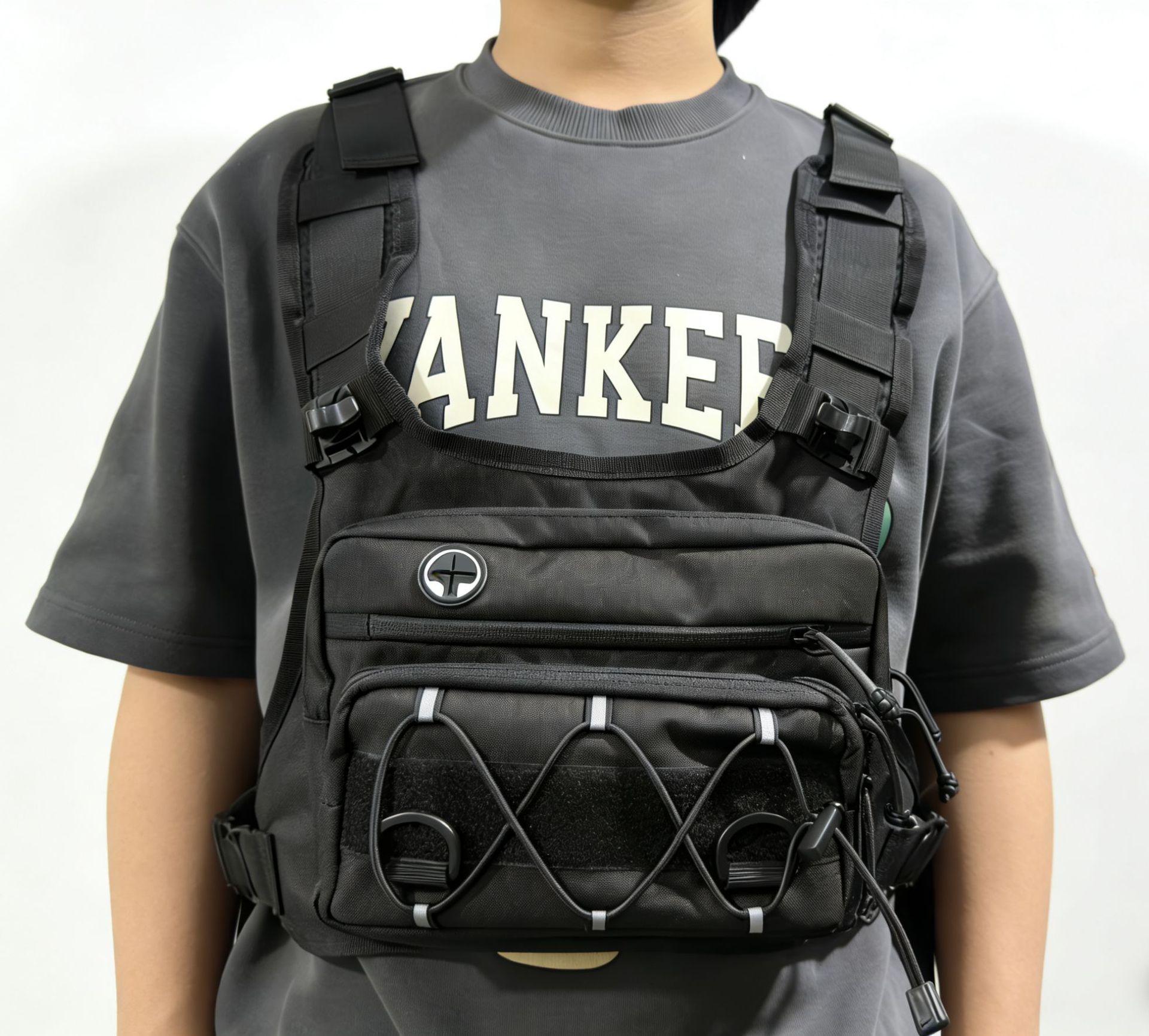 Tactical Chest Pack Rig- Multi-functional Suitable For Trail Running