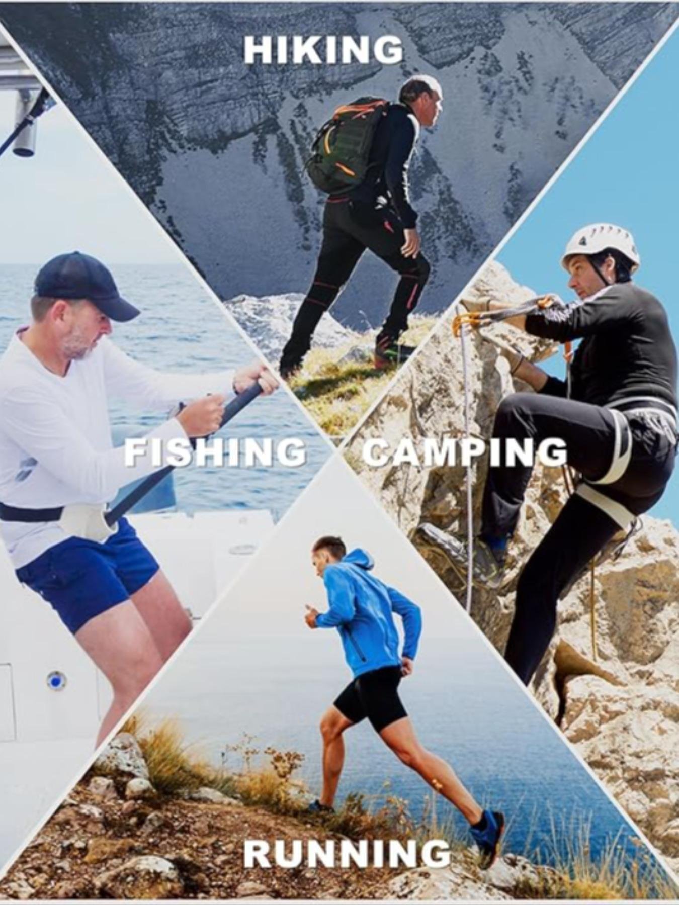 Men's Long Sleeve Fishing Shirt - UPF 50 Sun Protection with Face Cover 5 Men's Long Sleeve Fishing Shirt - UPF 50 Sun Protection with Face Cover - Image 5