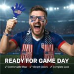 2026 World Cup American Fan Kit – Premium 6-Piece Soccer Cheer Accessories Set & Patriotic United States Match Day Celebration Bundle - Image 3