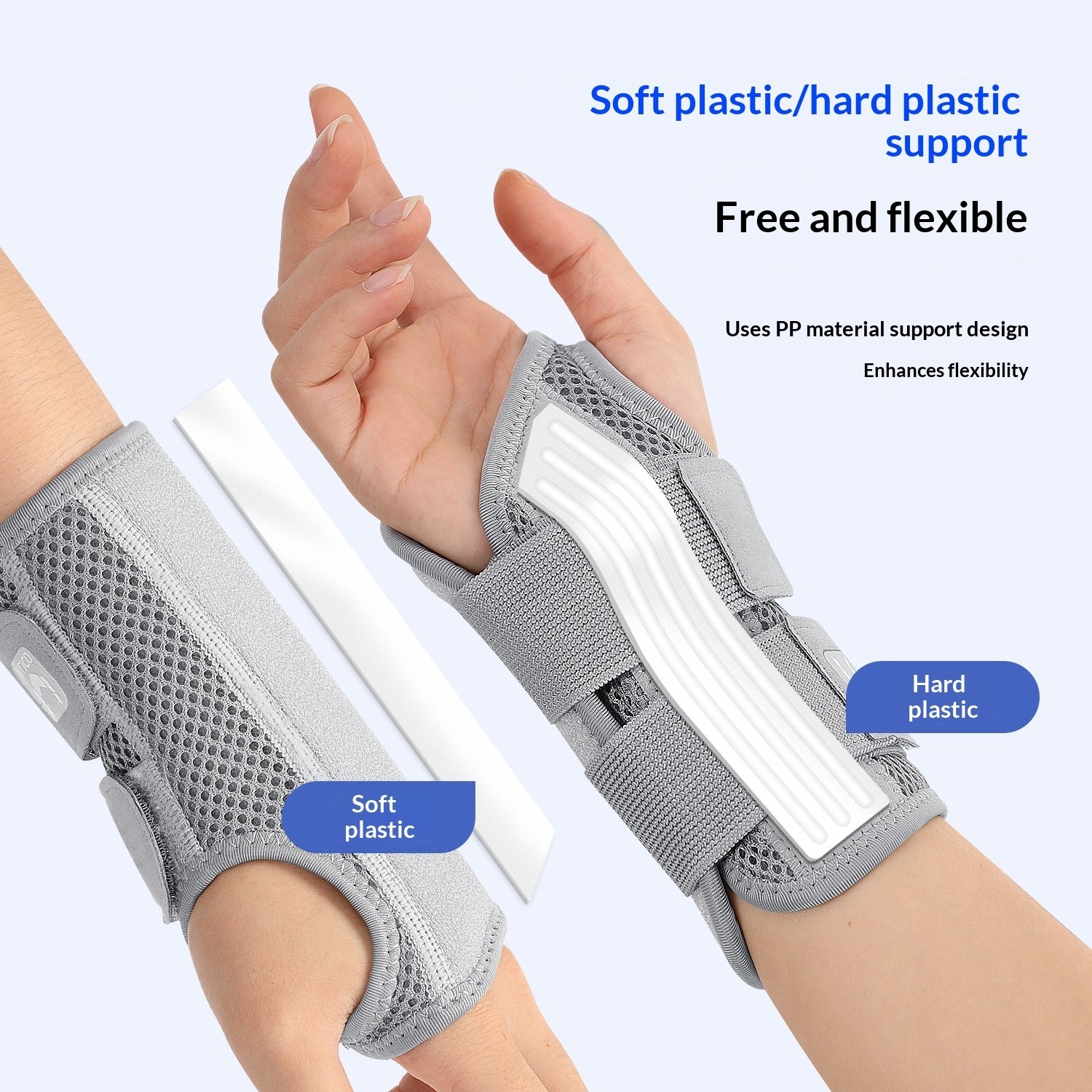 Wrist Support Strap – Adjustable Double Strap Wrist Wrap for Badminton & Sports 9 Wrist Support Strap – Adjustable Double Strap Wrist Wrap for Badminton & Sports - Image 9