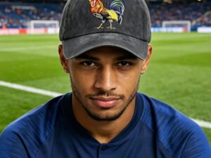 Fitness Eddy 15 Embroidered Vintage Washed Baseball Cap - France 2026 World Cup Soccer Fan Hat
