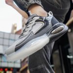 Men's Air Cushion Sneakers – Waterproof Leather Casual Running Shoes - Image 4