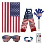 2026 World Cup American Fan Kit – Premium 6-Piece Soccer Cheer Accessories Set & Patriotic United States Match Day Celebration Bundle