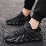 Fashion Sneakers With Wave Sole Cool Sports Shoes Men - Image 2