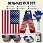 2026 World Cup American Fan Kit – Premium 6-Piece Soccer Cheer Accessories Set & Patriotic United States Match Day Celebration Bundle - Image 5