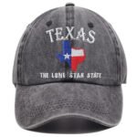 2pcs Texas The Lone Star State Embroidered Baseball Cap - FC Dallas 2026 World Cup Soccer Fan Hat, Adjustable Unisex Cotton Cap - Image 3