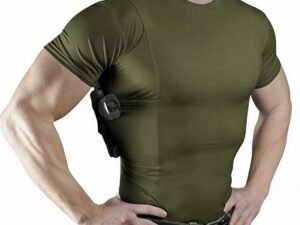 Fitness Eddy 23 Unisex Concealed Holster High Bounce Round Neck T-shirt Short Sleeved