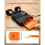 Curved Weight Vest Plates, 8.75 LB Pairs, Premium Steel Tactical Weighted Plates For Vest, Ergonomic Design, For Strength Endurance Training, Running, Jogging, Fitness, Heavy Workouts - Image 2