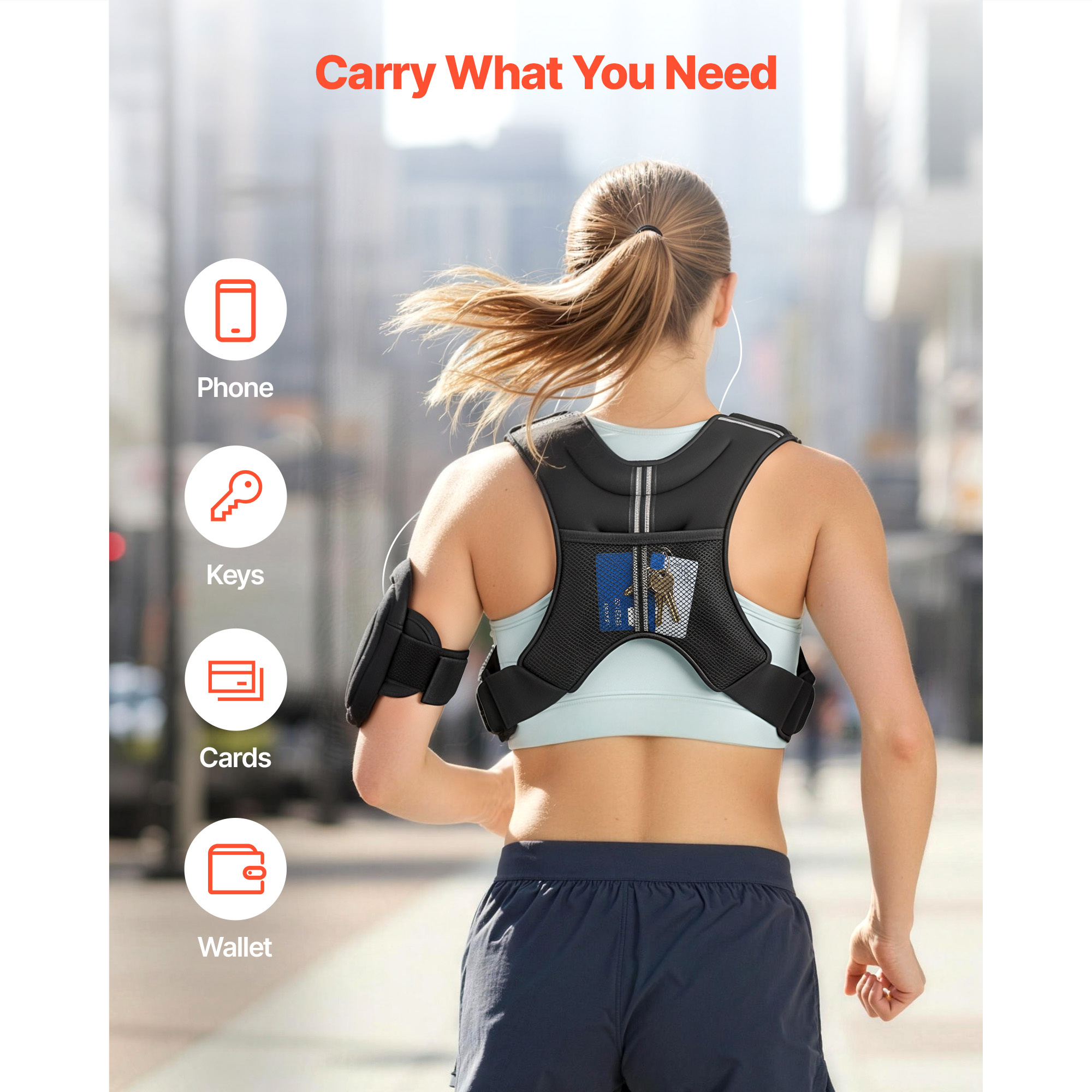 10-LB Weighted Workout Vest – Strength & Conditioning 16 10-LB Weighted Workout Vest – Strength & Conditioning