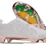 Men's Built-in Full Air Cushion Waterproof Knitted FG Studs Soccer Shoes - Image 5