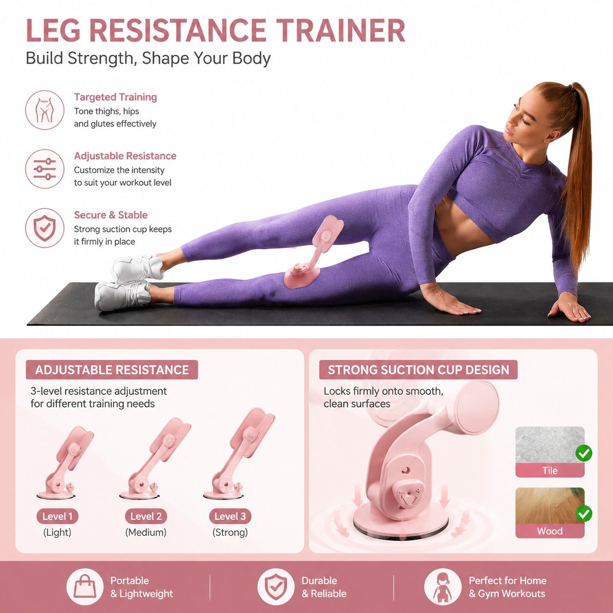 Inner Thigh Toner & Leg Exerciser 6 Inner Thigh Toner & Leg Exerciser - Image 6