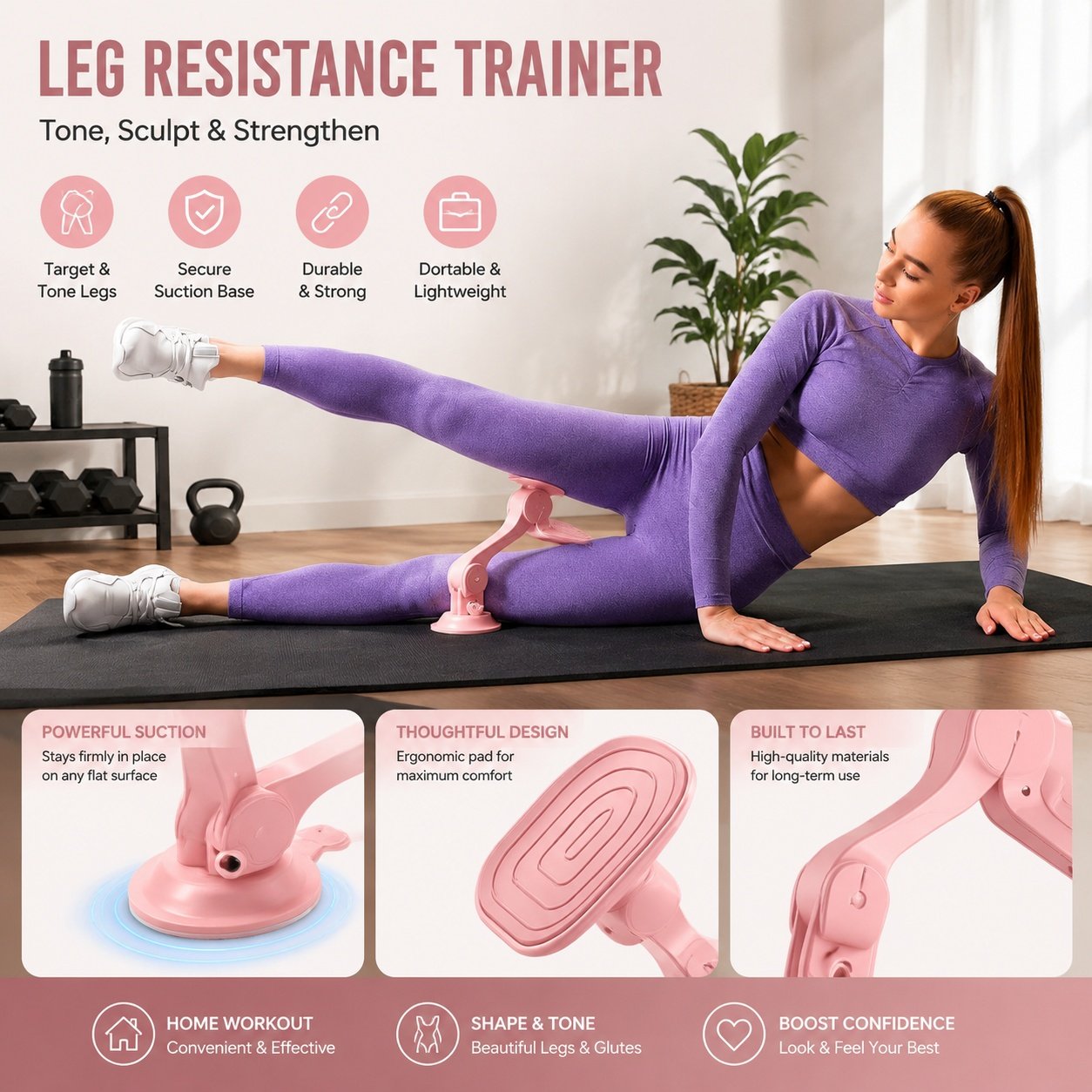 Inner Thigh Toner & Leg Exerciser 8 Inner Thigh Toner & Leg Exerciser - Image 8