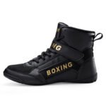 High-top Anti-slip Drop-resistant Wear-resistant Boxing Shoes - Image 5