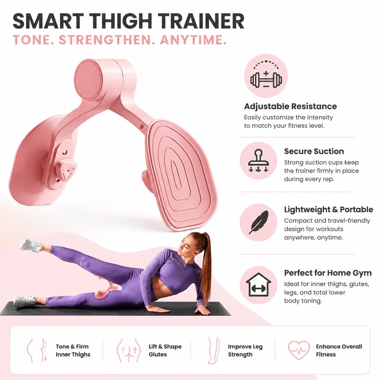 Inner Thigh Toner & Leg Exerciser 1 Inner Thigh Toner & Leg Exerciser