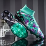 High-top Soccer Shoes For Teens And Children - All Sizes - Image 7