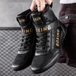 High-top Anti-slip Drop-resistant Wear-resistant Boxing Shoes - Image 2