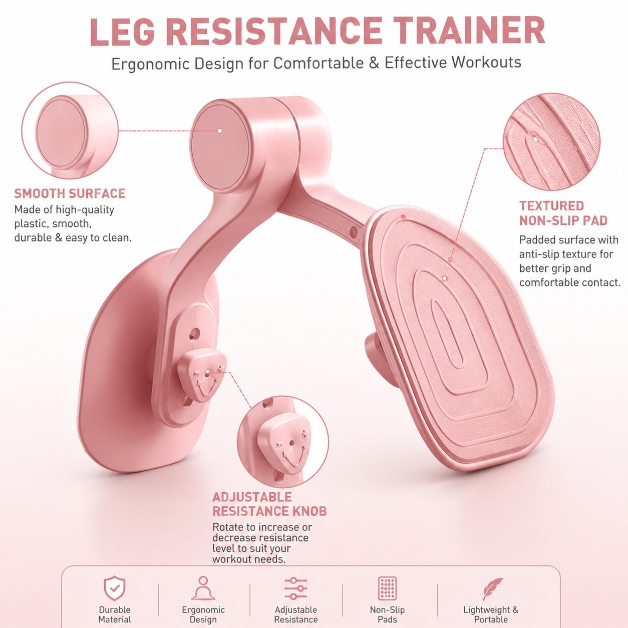 Inner Thigh Toner & Leg Exerciser 3 Inner Thigh Toner & Leg Exerciser - Image 3