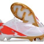Men's Built-in Full Air Cushion Waterproof Knitted FG Studs Soccer Shoes - Image 9