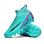 High-Top Football Cleats AG Turf Cleats Long-Stud Training Shoes - Image 9