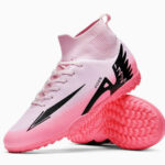 High-Top Football Cleats AG Turf Cleats Long-Stud Training Shoes - Image 2