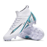 High-Top Football Cleats AG Turf Cleats Long-Stud Training Shoes - Image 5
