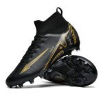 High-Top Football Cleats AG Turf Cleats Long-Stud Training Shoes - Image 7