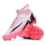 High-Top Football Cleats AG Turf Cleats Long-Stud Training Shoes - Image 4