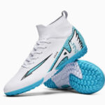 High-Top Football Cleats AG Turf Cleats Long-Stud Training Shoes - Image 6