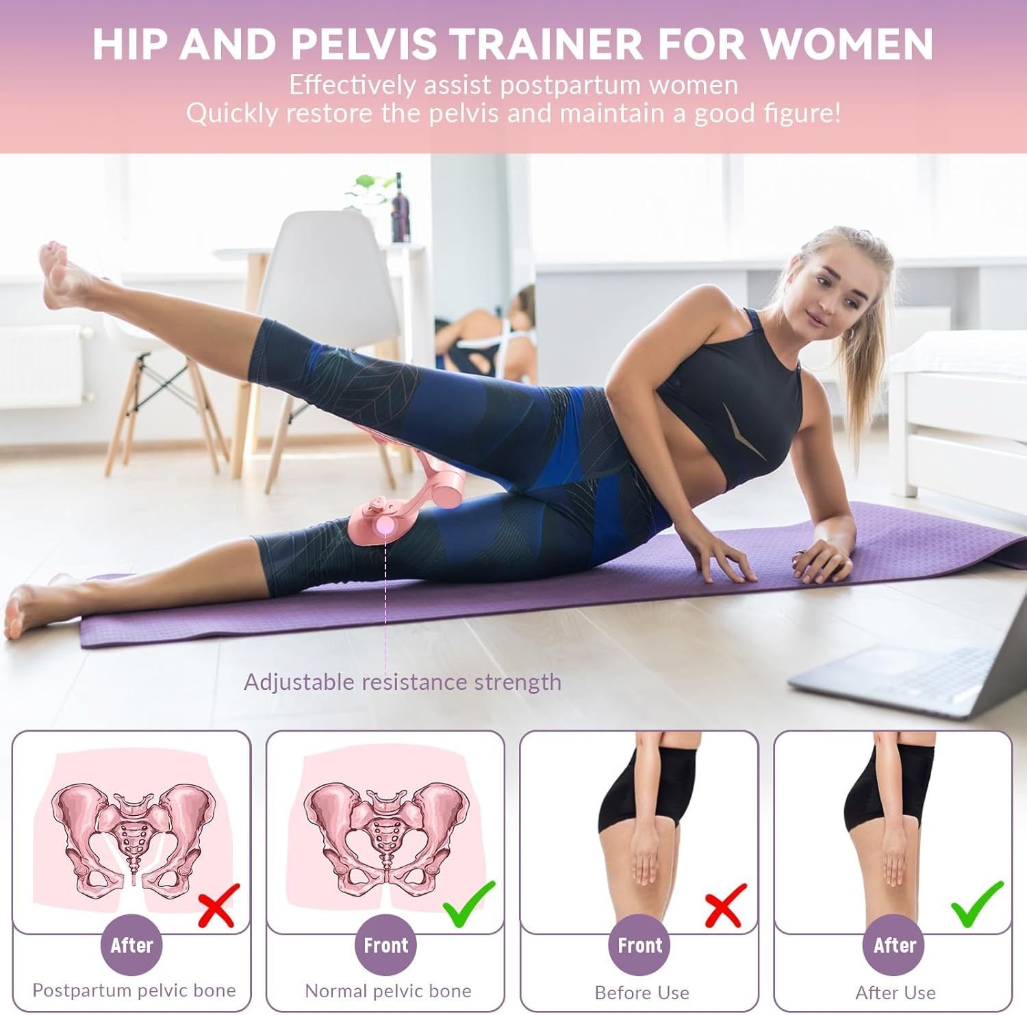 Inner Thigh Toner & Leg Exerciser 7 Inner Thigh Toner & Leg Exerciser - Image 7