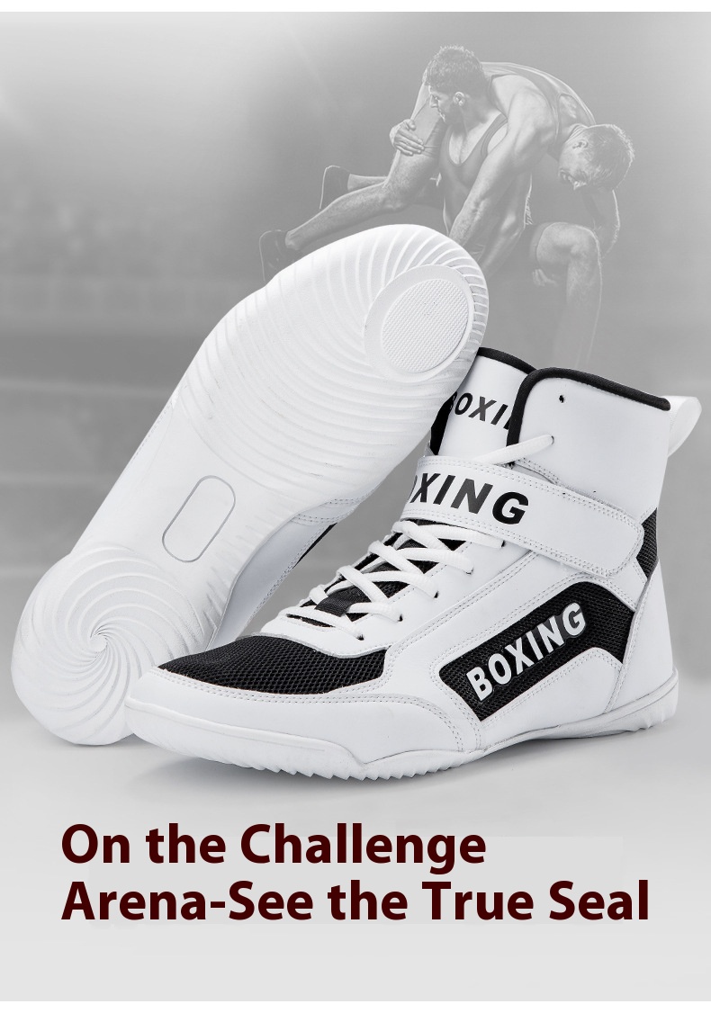 High-Top Boxing Shoes – Non-Slip Rubber Sole, Sizes 39–47 25 High-Top Boxing Shoes – Non-Slip Rubber Sole, Sizes 39–47