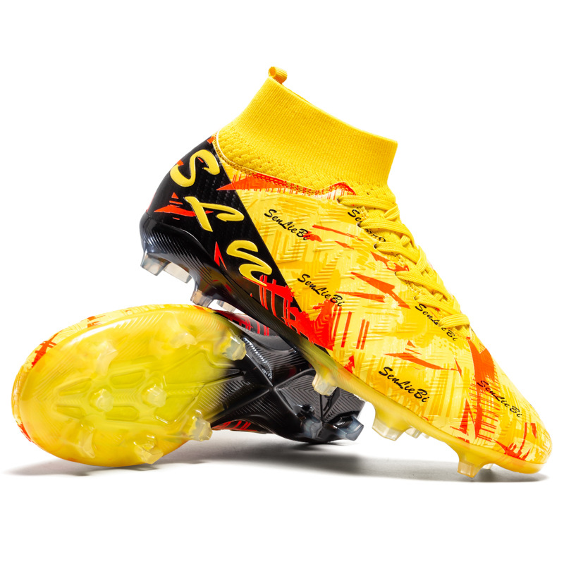 High-Top Soccer Shoes – Unisex Sizes 34–46
