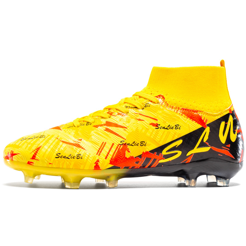 High-Top Soccer Shoes – Unisex Sizes 34–46