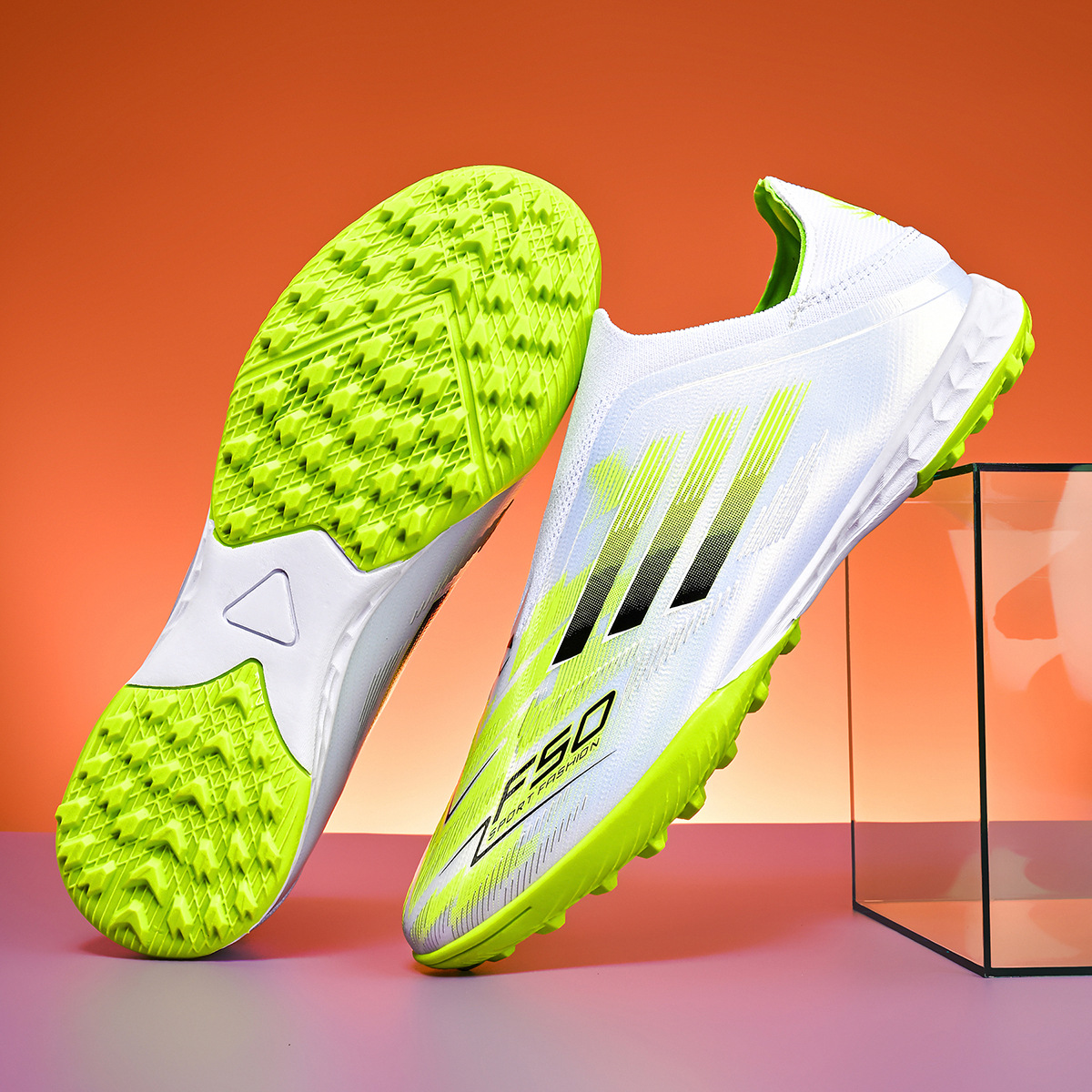 Low-Cut Long-Stud Outdoor Soccer Cleats – Sizes 30–46