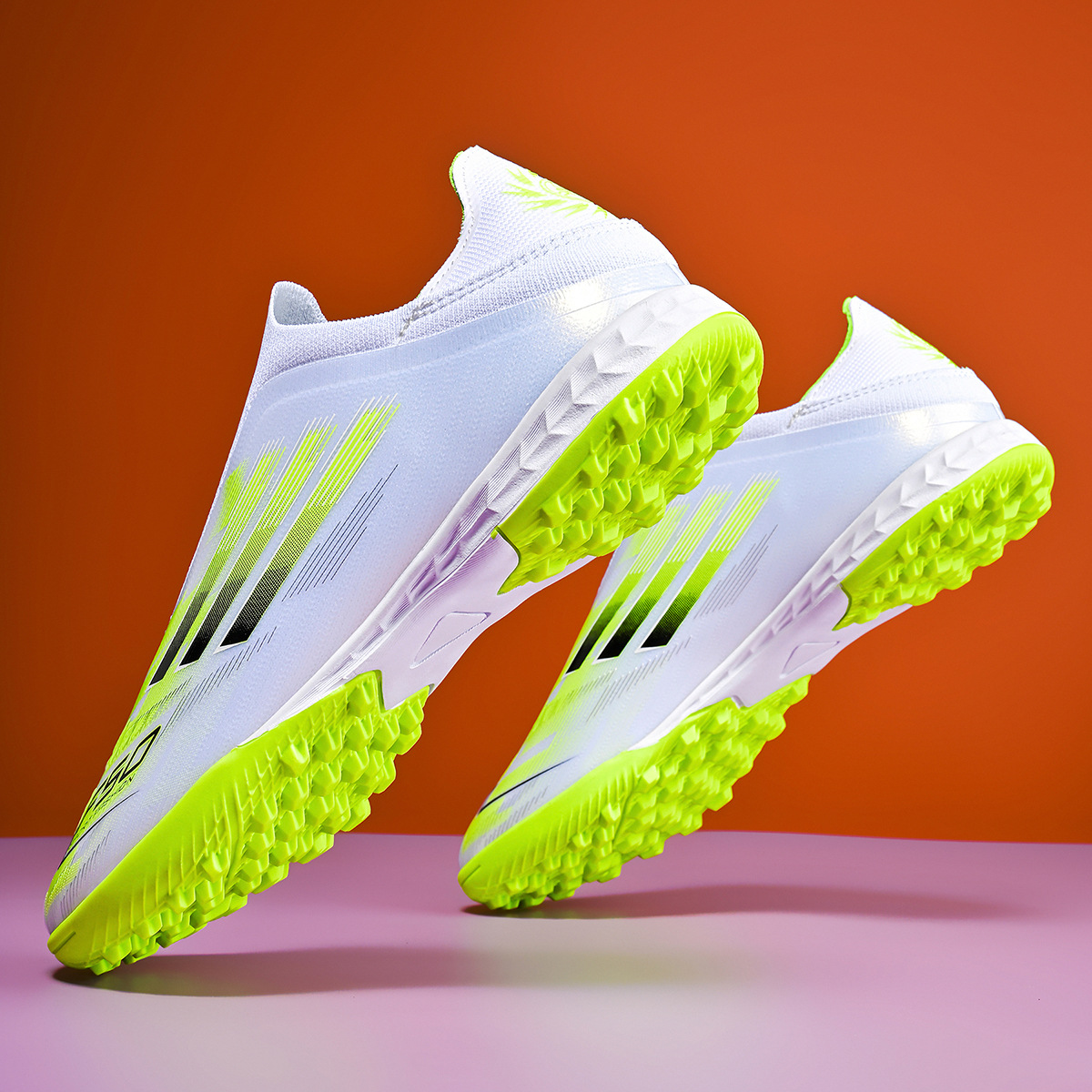 Low-Cut Long-Stud Outdoor Soccer Cleats – Sizes 30–46