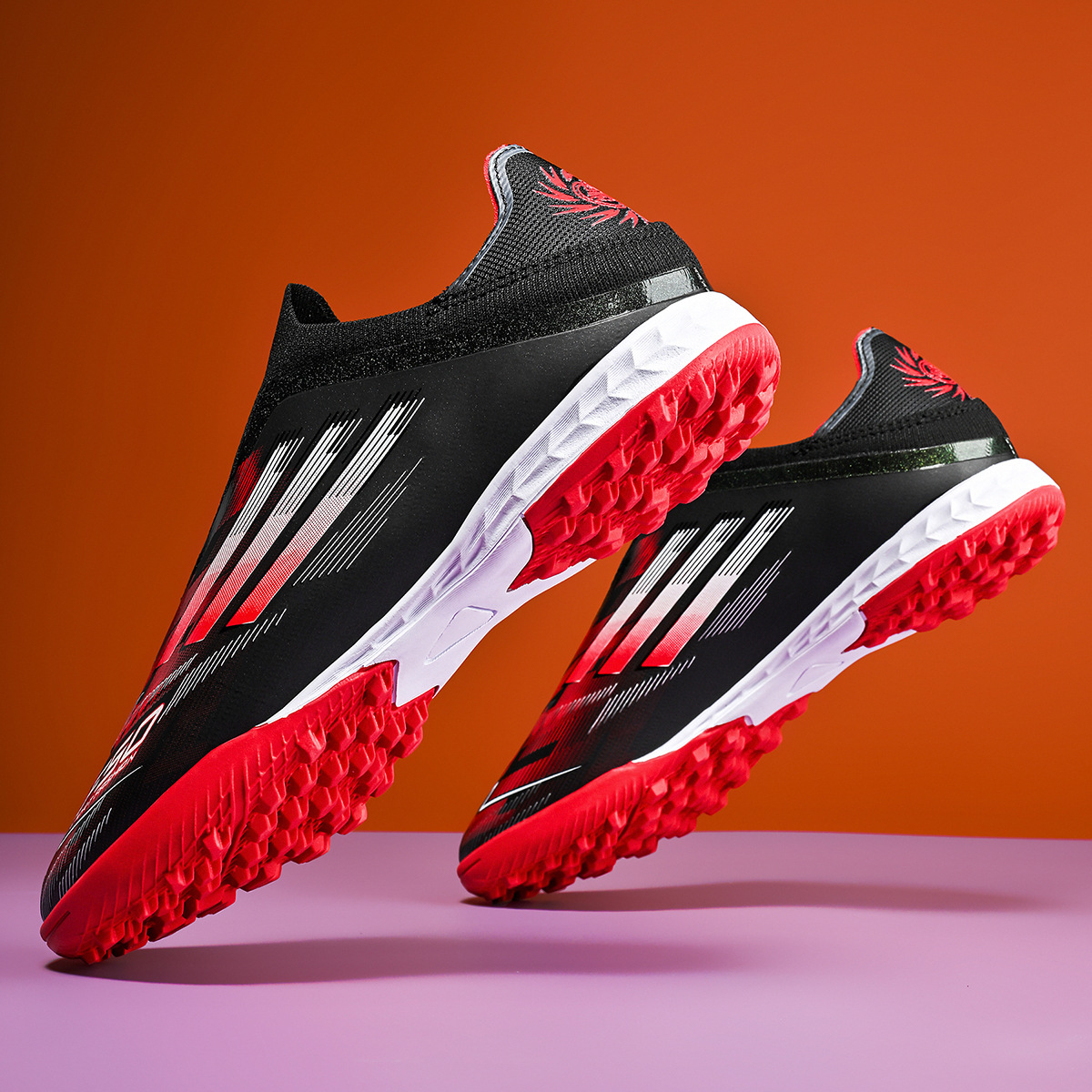 Low-Cut Long-Stud Outdoor Soccer Cleats – Sizes 30–46