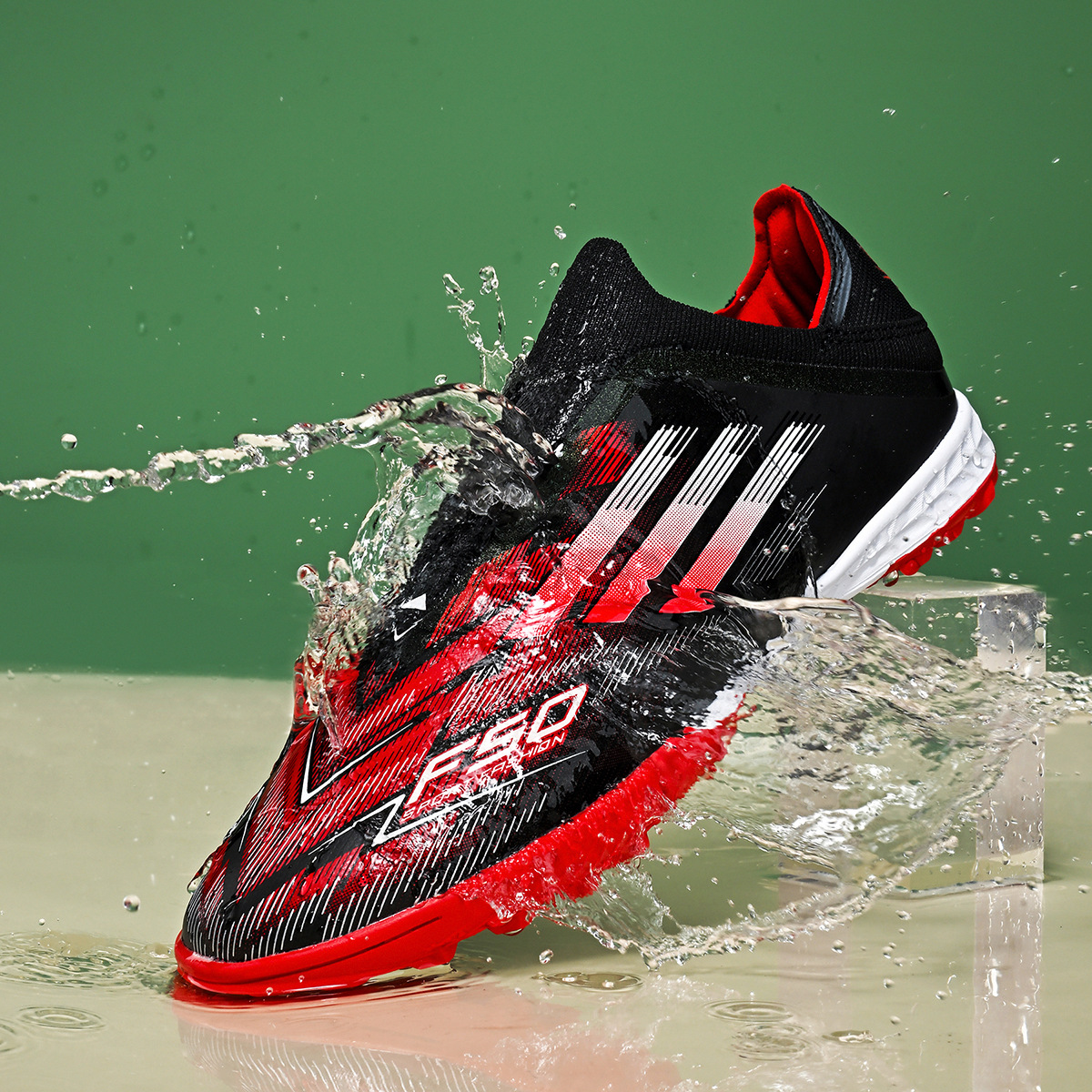 Low-Cut Long-Stud Outdoor Soccer Cleats – Sizes 30–46