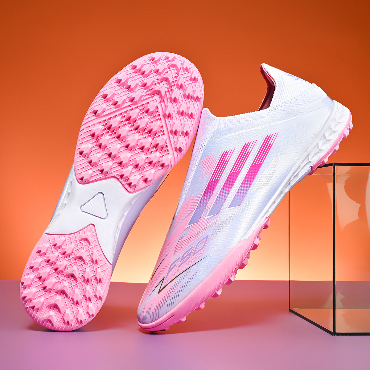 Low-Cut Long-Stud Outdoor Soccer Cleats – Sizes 30–46