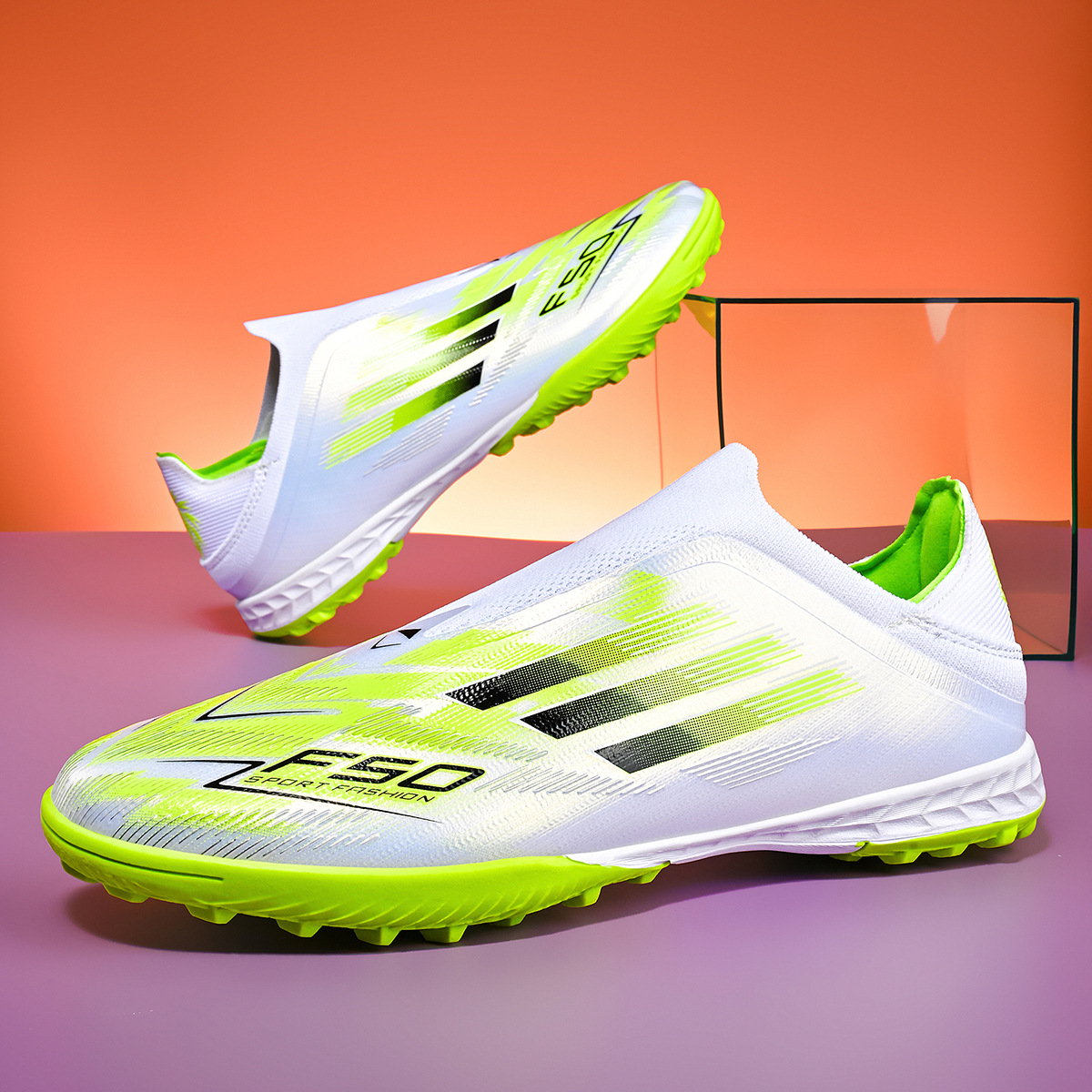 Low-Cut Long-Stud Outdoor Soccer Cleats – Sizes 30–46