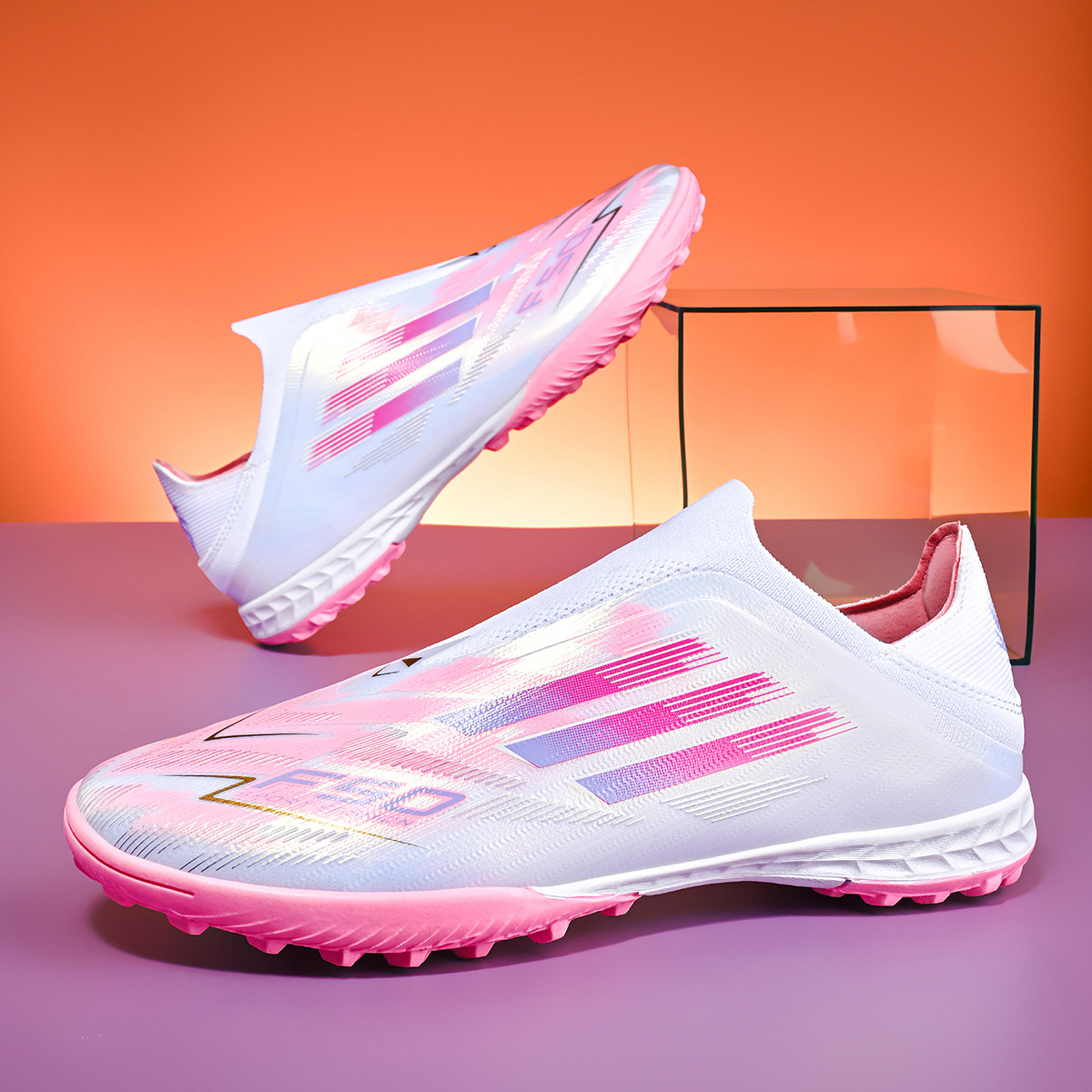 Low-Cut Long-Stud Outdoor Soccer Cleats – Sizes 30–46