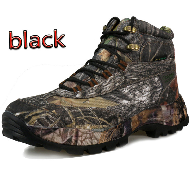 Men's high top waterproof hiking shoes plus size 4 Men's high top waterproof hiking shoes plus size - Image 4
